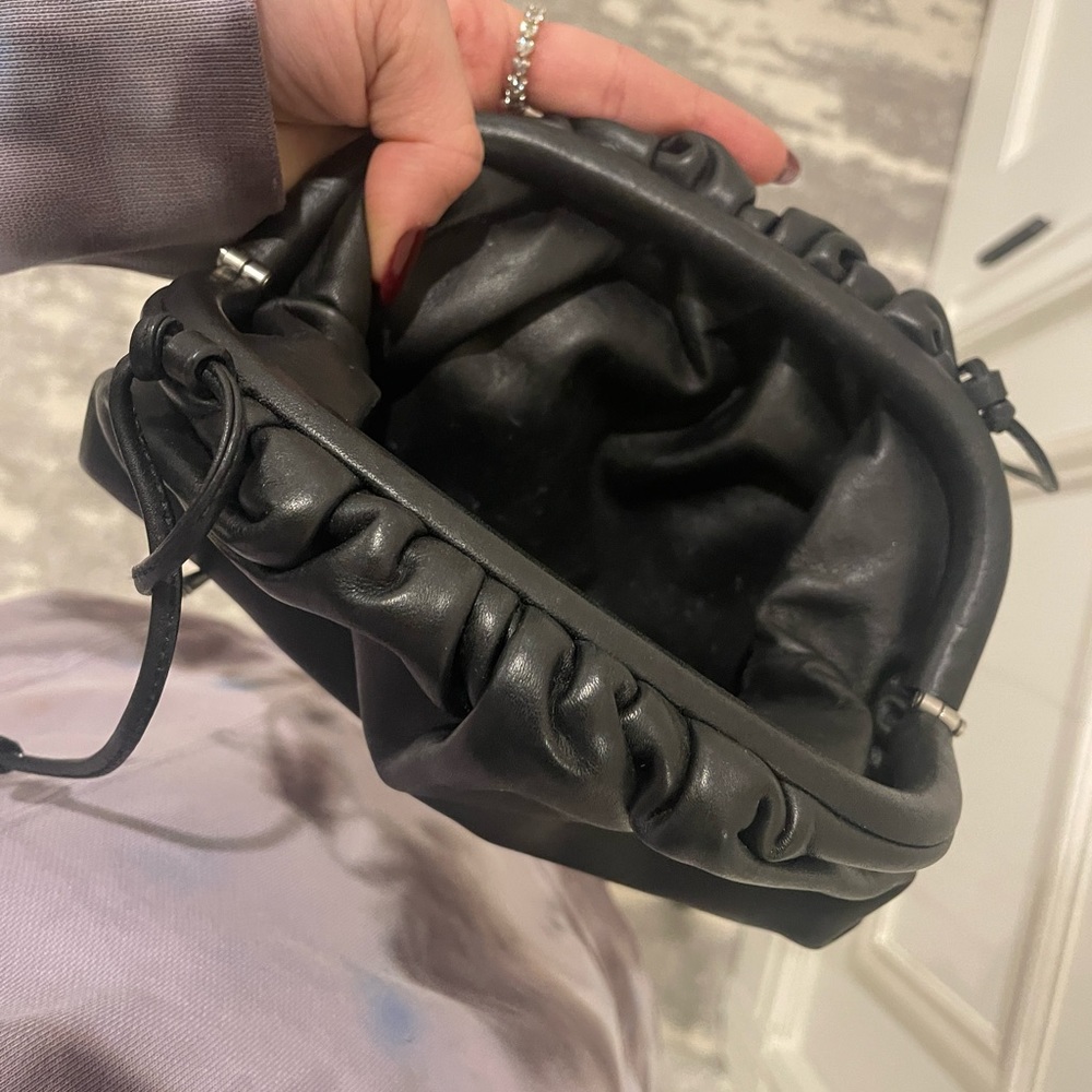 Bottega Veneta calfskin mini pouch bag with strap - Picture 8 of 12